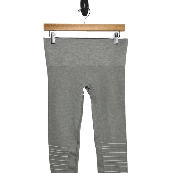 BLANQI Sport Support Hipster Cuffed Leggings Sz Small Gray Maternity Post Partum - Picture 5 of 9